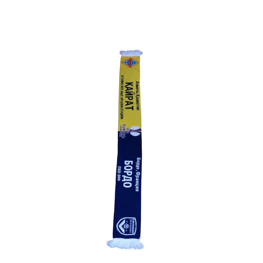 FC Girondins Bordeaux Kairat Almaty Europa League Soccer Scarf‎
